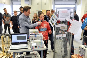 [Foto: Henrik Wiemer]    HAMM: Hammer Energiewettbewerb, im Technikum der Hochschule Hamm-Lippstadt  Wirtschaftsförderung